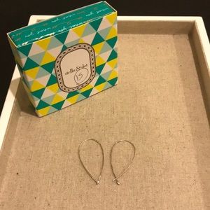 Stella and Dot Hammered Hoops
